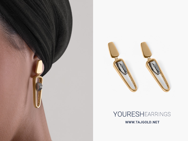 گوشواره طلا زنانه یورش